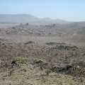 As I hike downhill toward home, I see that some of the smog haze has blown into Pinto Valley as well