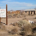 Here's another old business on Newberry Springs' Route 66 that didn't make it: "Rocks 'n' Stuff"