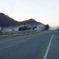 I ride through another dirt-bike dust cloud as I head west on the way out of Newberry Springs