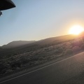 Another Route 66 sunset as I ride west from Newberry Spring
