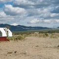 One of the tent cabins at Nipton