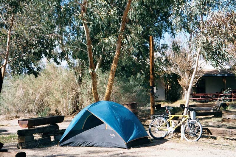 My Nipton campsite