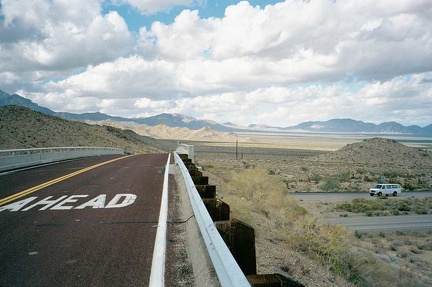 Nipton Road crosses ugly I-15