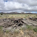 I stop to check out the remains of an old building along Howe Spring Road