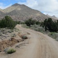 I'm on New York Mountains Road now, and this part of it squiggles toward Drum Peak