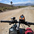 I arrive at the beginning of the pavement on Ivanpah Road