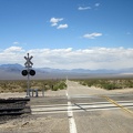 At the Ivanpah Road railroad crossing, I make a right turn toward Nipton on the dirt road (Nipton-Moore Rd) that hugs the tracks