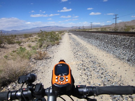 I have almost 20 miles to ride on this road until I reach Primm and end the day (and this year's trip)