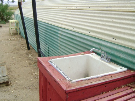 One last thing: I stop at the outdoor sink at Nipton to refill my water bottles before heading out