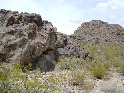 OK, I'll climb a little higher up Black Palisades, just a little further