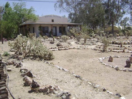 The Hotel Nipton bed-and-breakfast cactus garden is always worth a walk-through