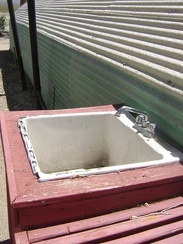 OK, I've finally chosen a ride route for today on the power-line road above Nipton, starting at the Nevada border