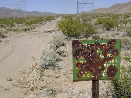 This antique sign has seen better days