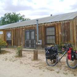 Day 9: Mojave National Preserve Mid Hills campground to Nipton by bicycle via Cima and Morning Star Mine Road