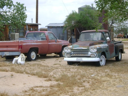 The Cima Store property also serves as a graveyard for many expired motor vehicles