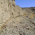 Though dry as can be right now, the forces of water and erosion are clearly at work from time to time in Old Dad Canyon