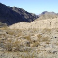 Part of Old Dad Canyon ahead is now deeply shaded from the midday sun