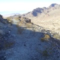 Getting closer back to the mouth of Old Dad Canyon, I walk up the hillside, following a grown-in former road