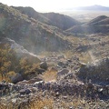 Nice views looking back down Idora Mine Canyon