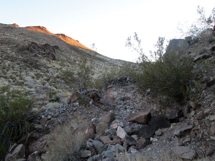 I'm on the Old Government Road again here (the old alignment of what we today call the Mojave Road)