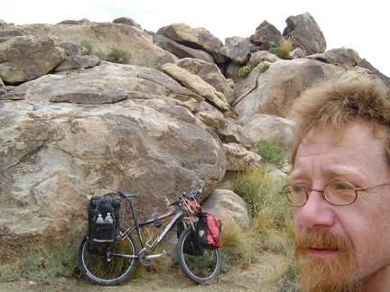 I decide to head to Pachalka Spring as originally planned; my campsite slowly morphs into a well-packed 10-ton bike