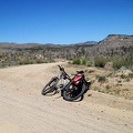A bit further north on Black Canyon Road, I reach my shortcut road over to Cedar Canyon Road and Pinto Mountain