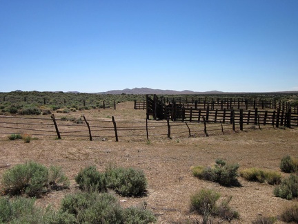 The corral at Government Holes, Mojave National Preserve