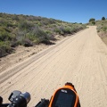 The first part of New York Mountains Road slowly climbs out of Watson Wash