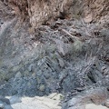 Twisted rock layers in Piute Canyon