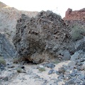 This huge ball of rocks seems to have tumbled down the hillside in Piute Canyon