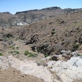 On the way down into Beecher Canyon I find myself approaching a steep rocky drop-off