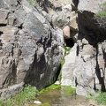 To my surprise, I arrive at a small spring and pool of water in the east fork of Beecher Canyon