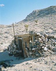 The "cold storage house" at Lost Burro Mine