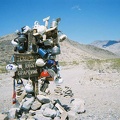No Death Valley backroad trip is complete without a photo of the tea kettles at Teakettle Junction