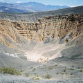 Our first stop is Ubehebe Crater, in northern Death Valley
