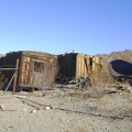 The old "cabins" at the Rex Mine site are actually old railway boxcars