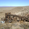 At the end of the trackway at Rex Mine, a chute drops down to the ore bin below