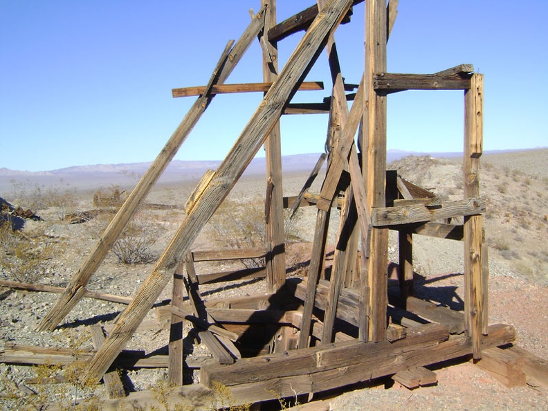 While at the Rex Mine headframe, I get out my maps and decide where to go next