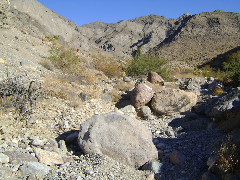 West Edgar Canyon #3 is, as you might expect, full of rocks, big and small