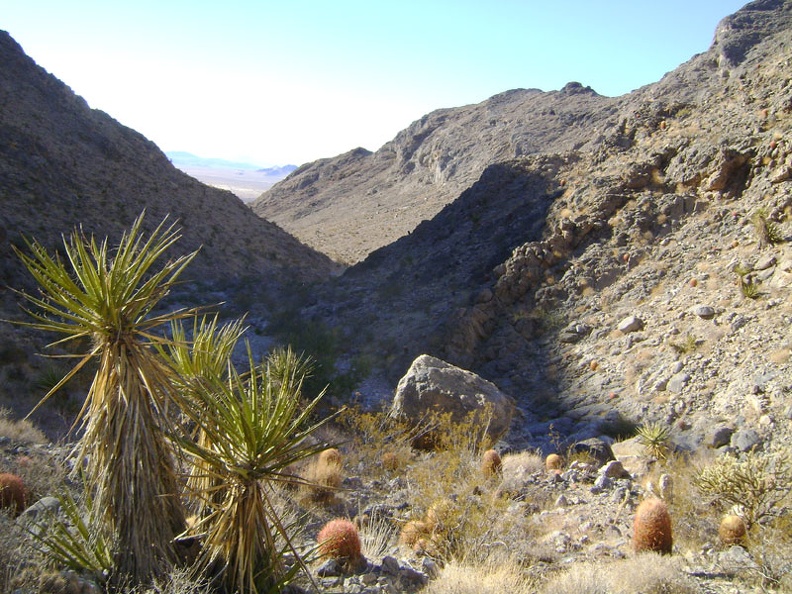 At 3300 feet, it's time to stop for an energy bar break and to consider backtracking out of West Edgar Canyon #3