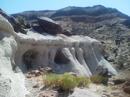 Perhaps the most interesting feature of the Barber Mountain Loop Trail is this eroded rock hotel