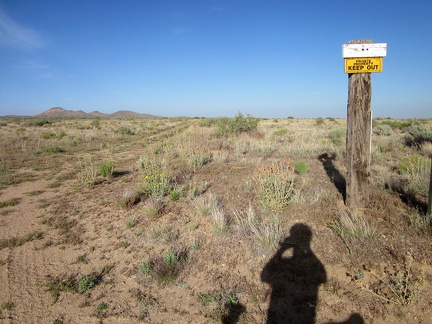 There's a lot of private property in some parts of Mojave National Preserve