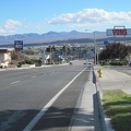 I ride back to Barstow's Route 66 through residential areas and coast down a nice hill on my way out of town