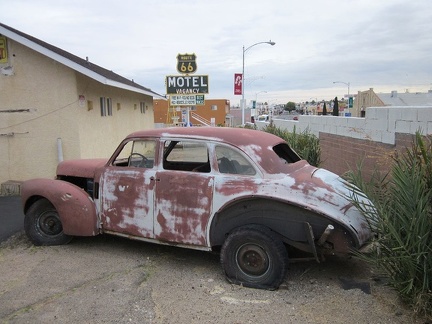 It's time to leave the gritty, but interesting Route 66 Motel in Barstow, CA and start another week of bicycle camping