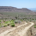 After my stop at the Gold Valley water tank, I still have a bit more downhill mountain-biking ahead