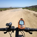 After crossing the valley, Gold Valley Road comes to an end and I join the larger Black Canyon Road