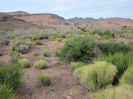 It's time to walk back to the 10-ton bike, parked half a mile away over by Wild Horse Canyon Road, just over there