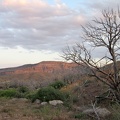 I turn back for another look at the Wild Horse Mesa area, which is still picking up a bit of sunset light