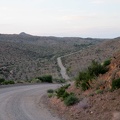 Wild Horse Canyon Road dips down into the upper part of Macedonia Canyon as I ride back to Mid Hills campground