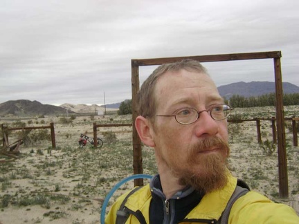 I cross the train tracks to Sands and check out the remains of an old corral